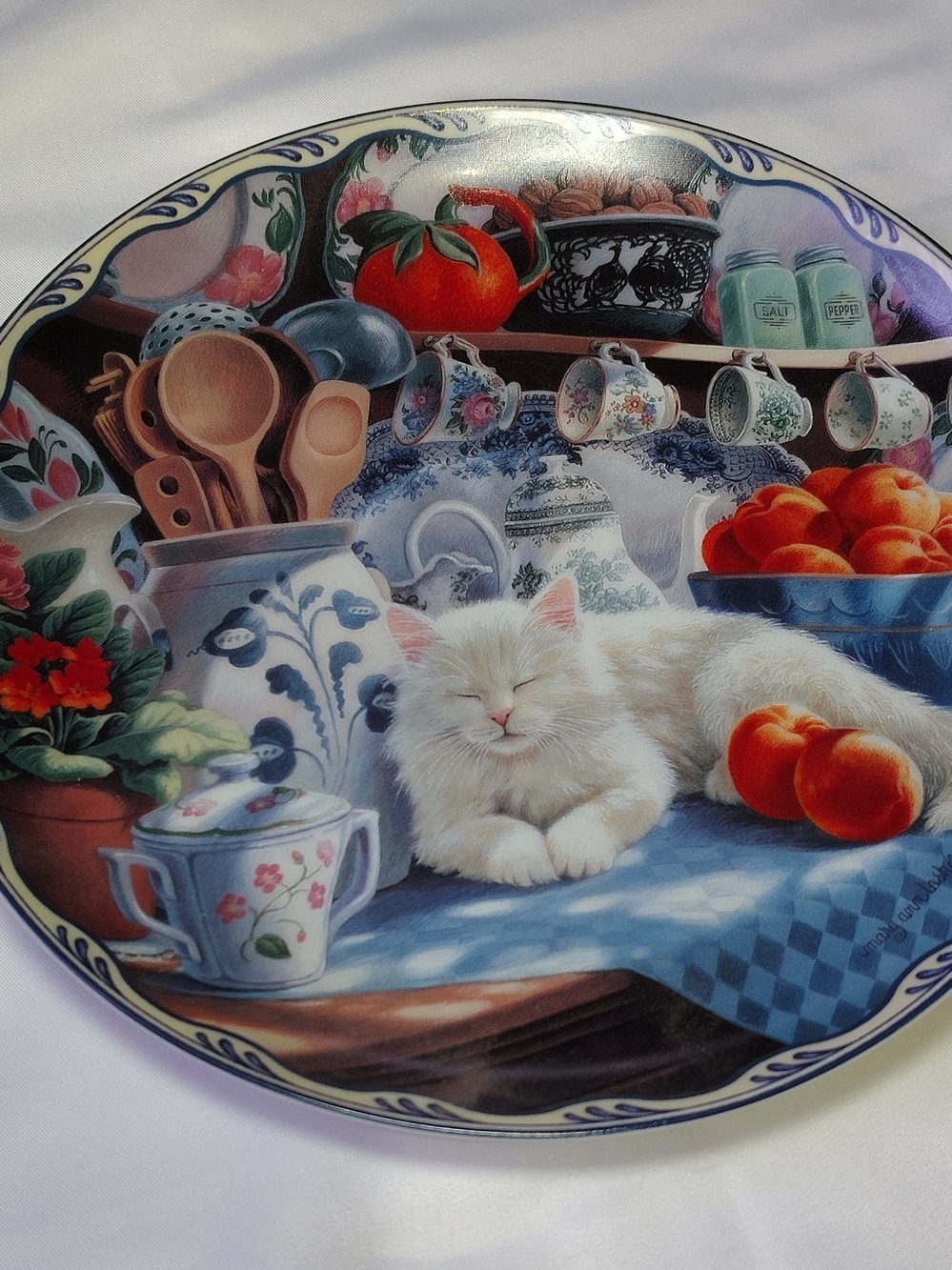 " Mabel's Sunny Retreat " Collection Plate.